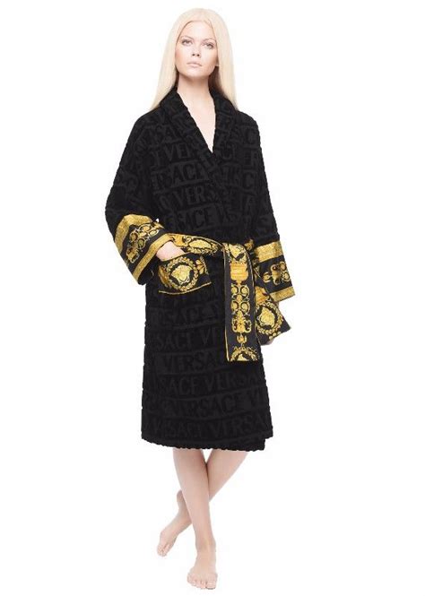 versace pajamas robe|More.